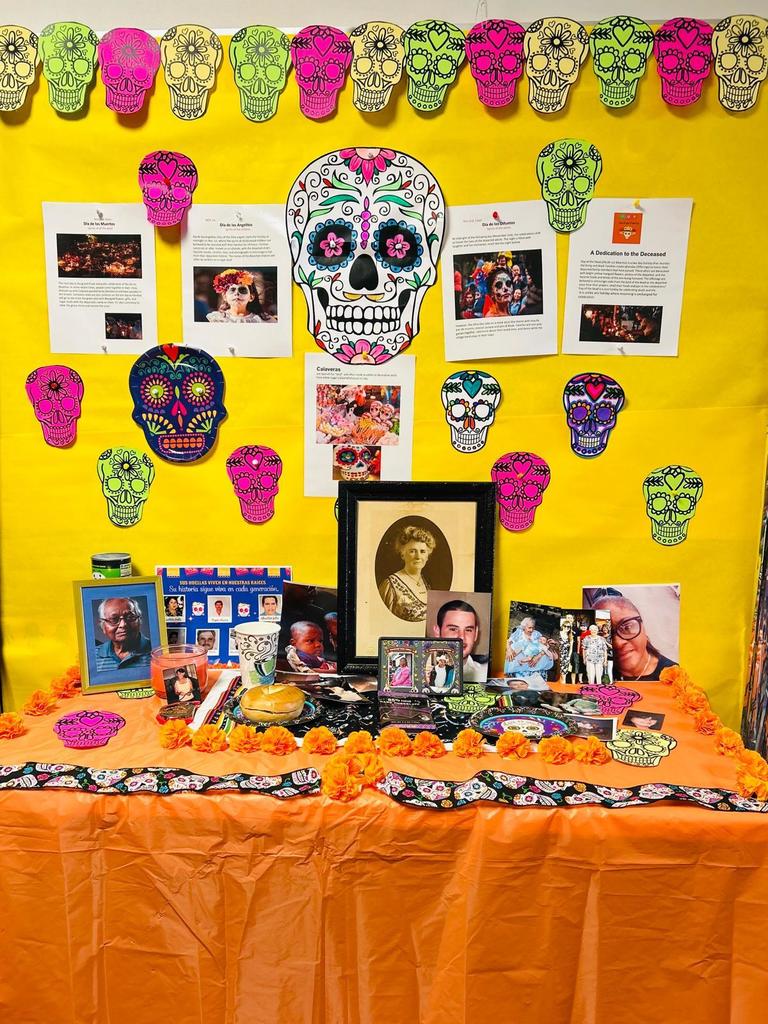 Day of the dead display
