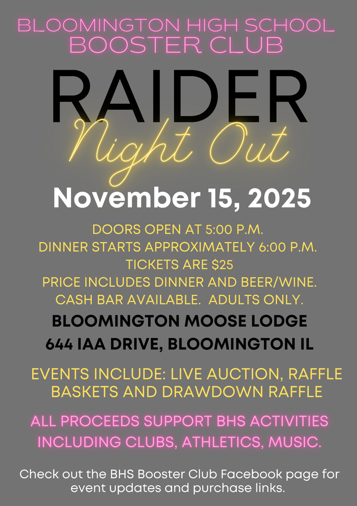 raider night out graphic