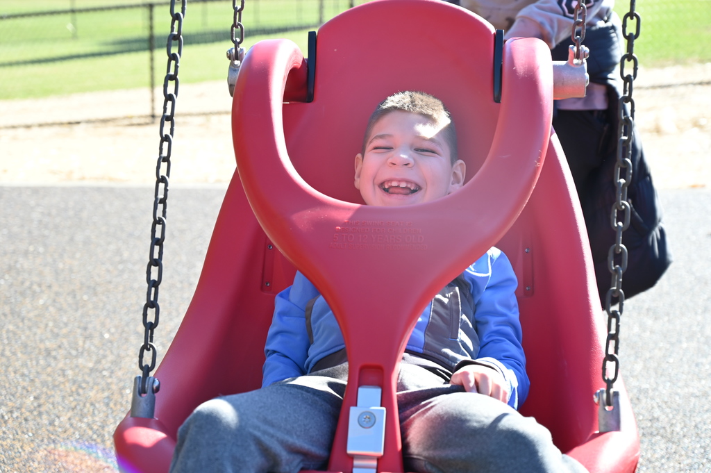 Stevenson inclusive playground ribbon cutting