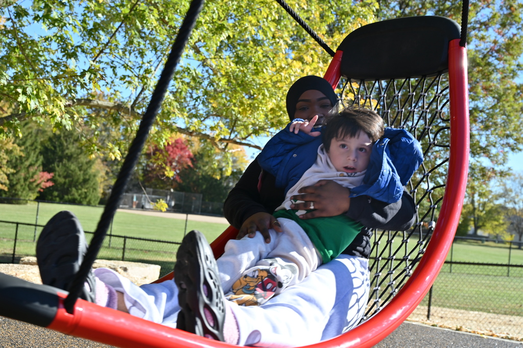Stevenson inclusive playground ribbon cutting