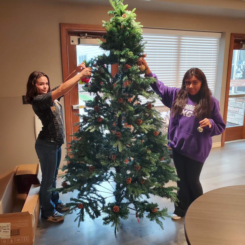 Decorating at West Minister Village