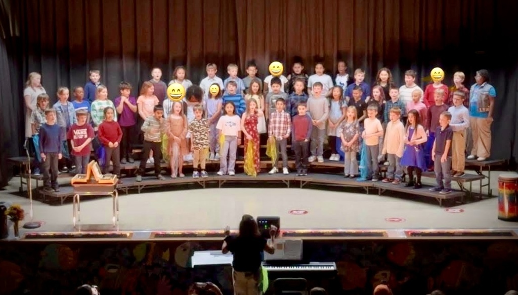 Washington 3rd grade concert