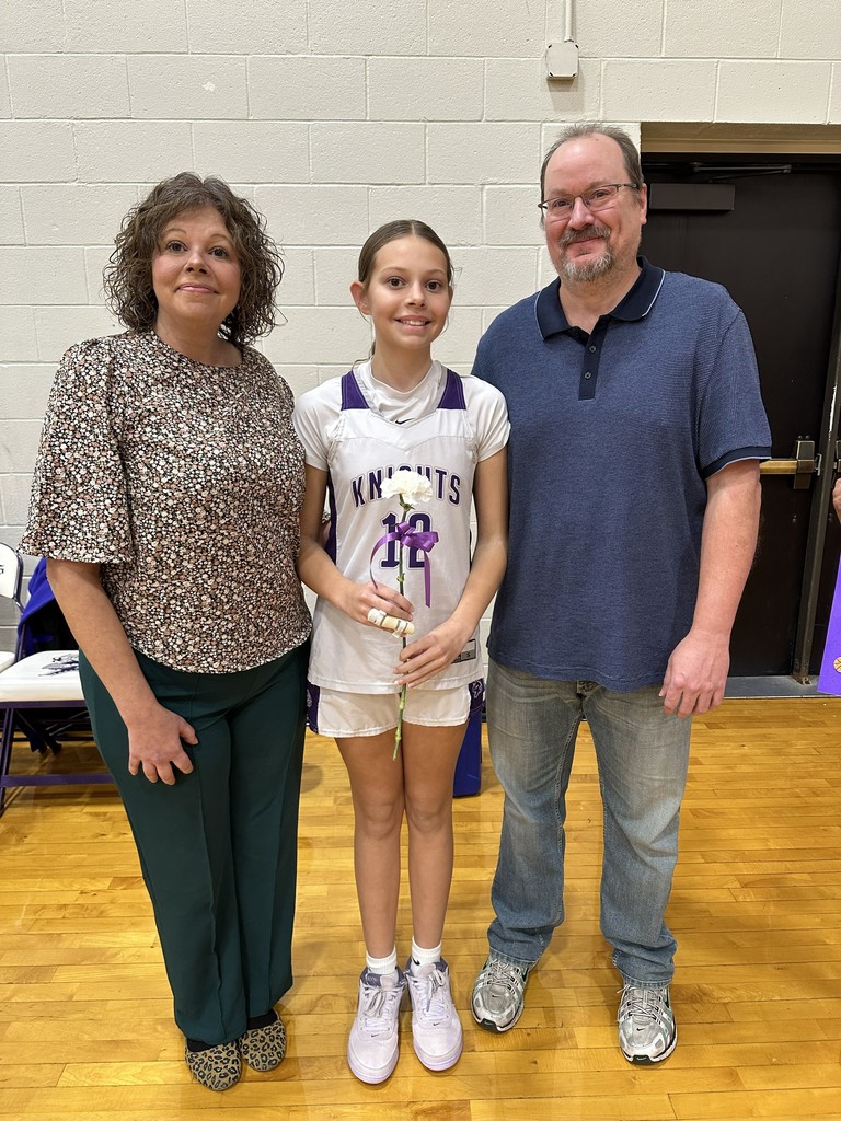 8th grade girls b-ball night