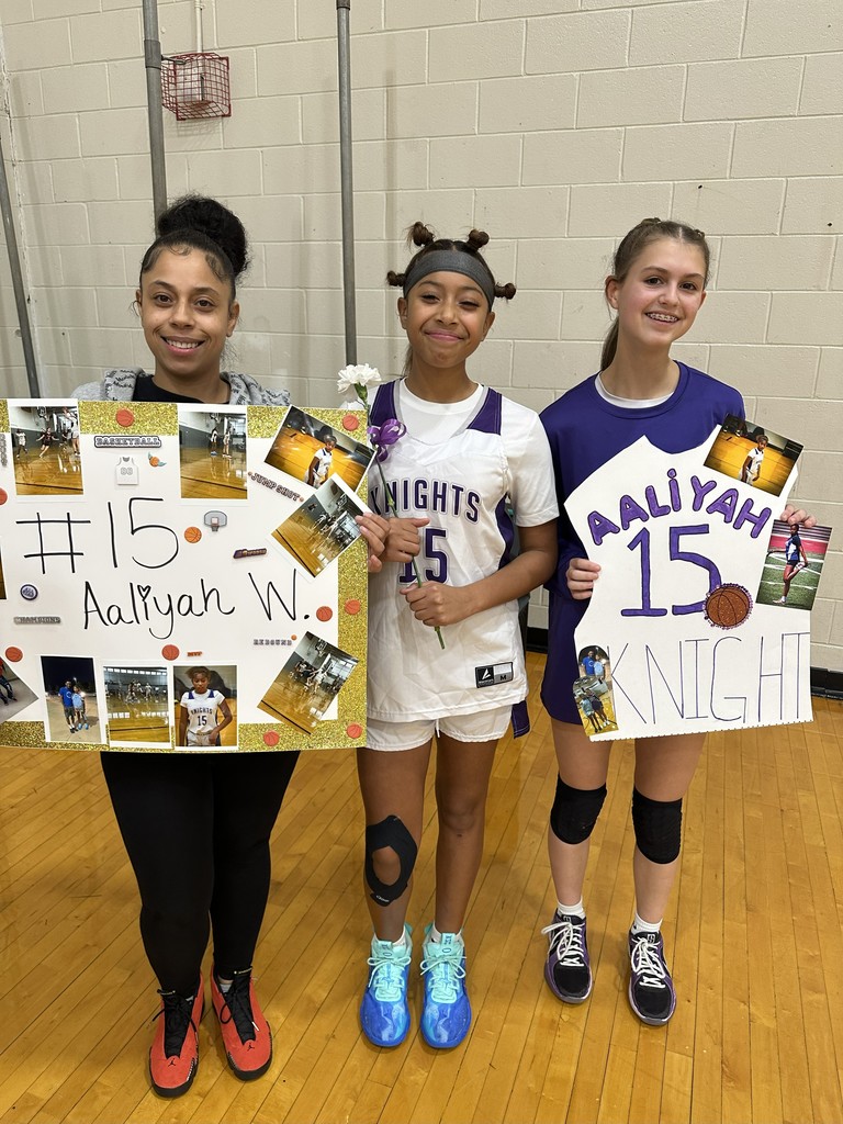 8th grade girls b-ball night