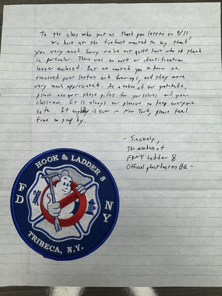 letter from batellion 8