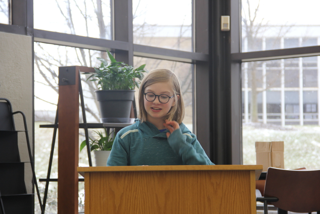 7TH GRADE POETRY READING