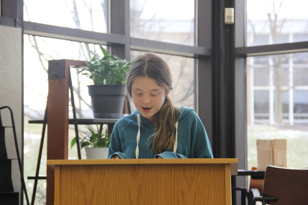 7TH GRADE POETRY READING