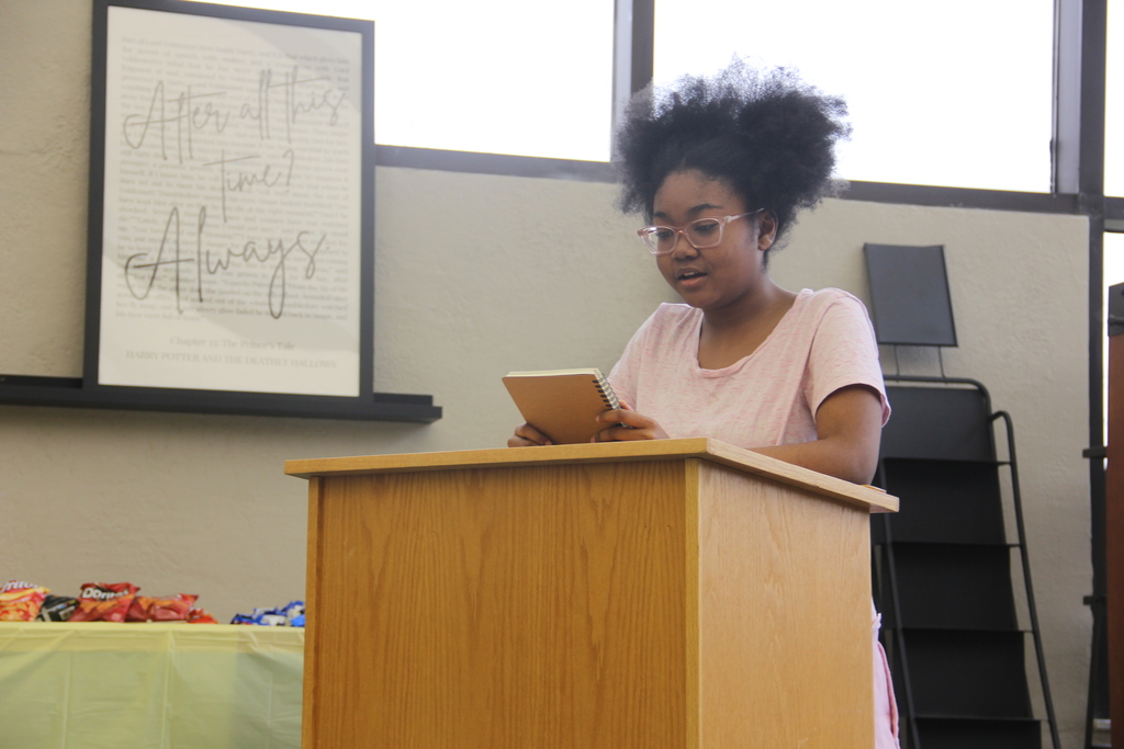 7TH GRADE POETRY READING