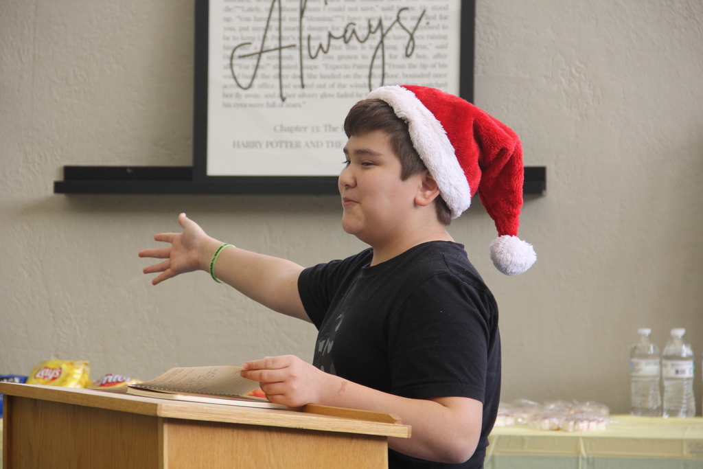 7TH GRADE POETRY READING