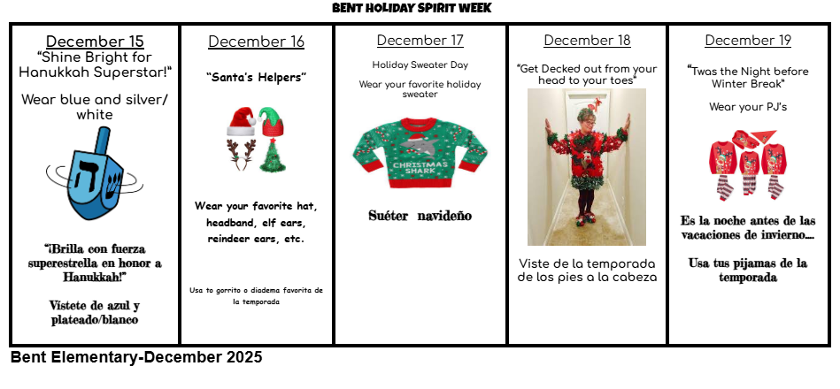 December Spirit Week