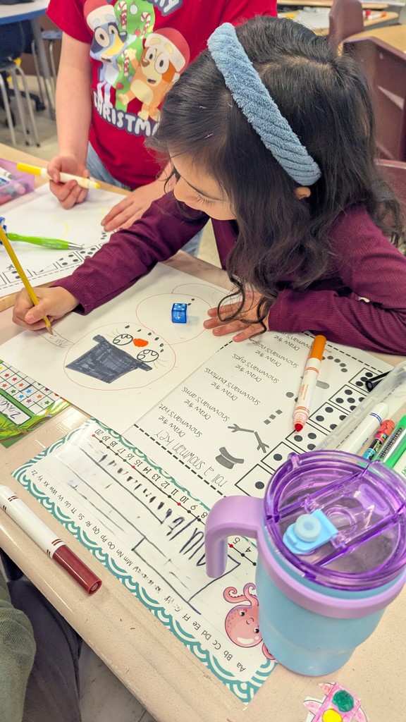 Snowman party in Mrs. Mizell's class