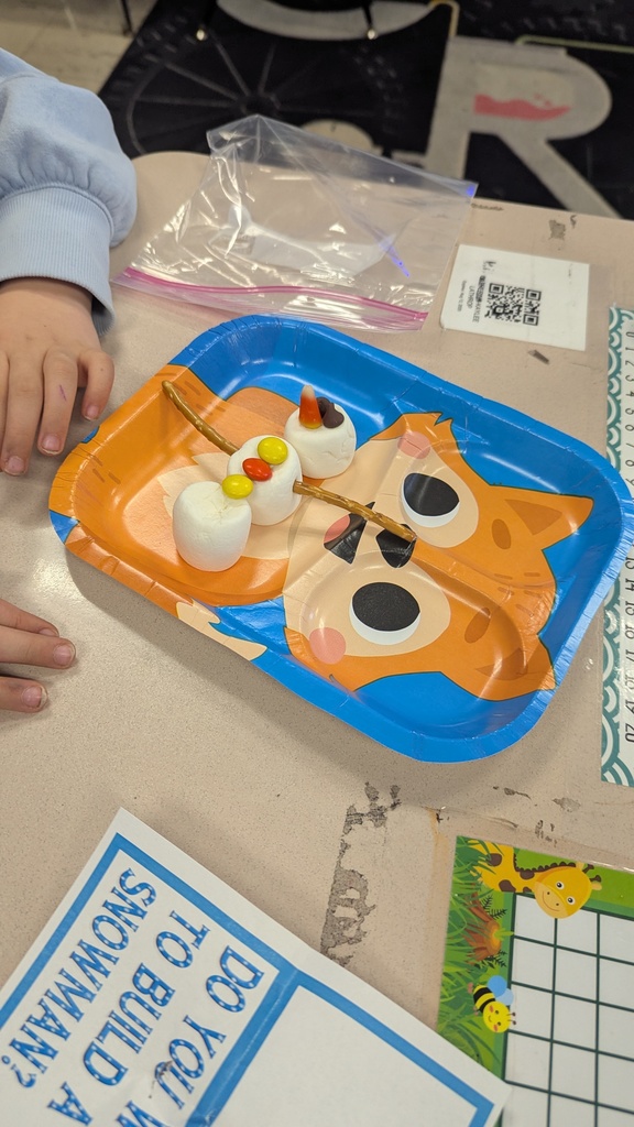 Snowman party in Mrs. Mizell's class