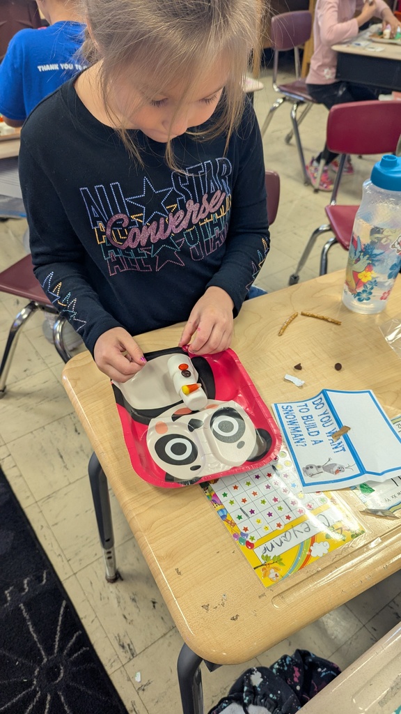 Snowman party in Mrs. Mizell's class