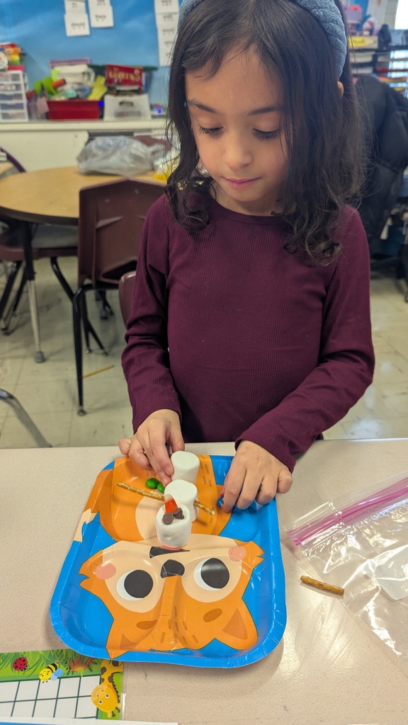 Snowman party in Mrs. Mizell's class