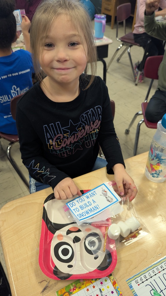 Snowman party in Mrs. Mizell's class