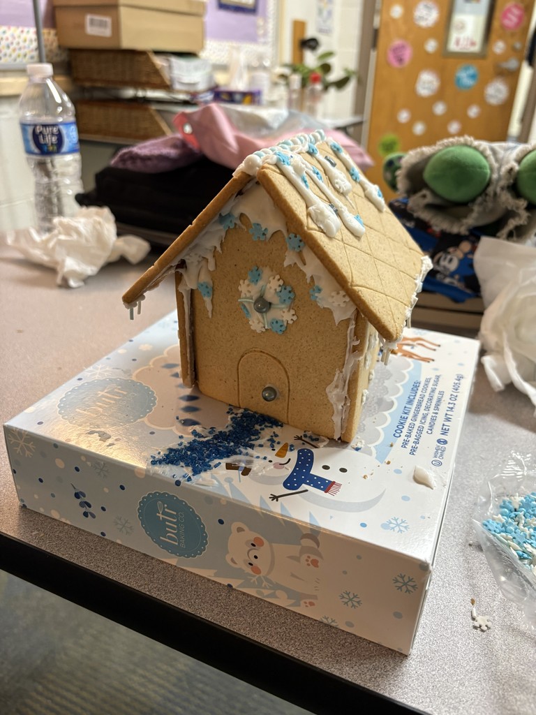 Gingerbread house making at BJHS