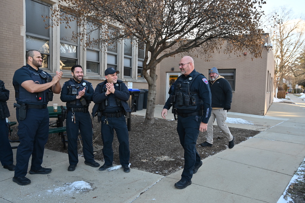 Officer Mac Surprise Sendoff