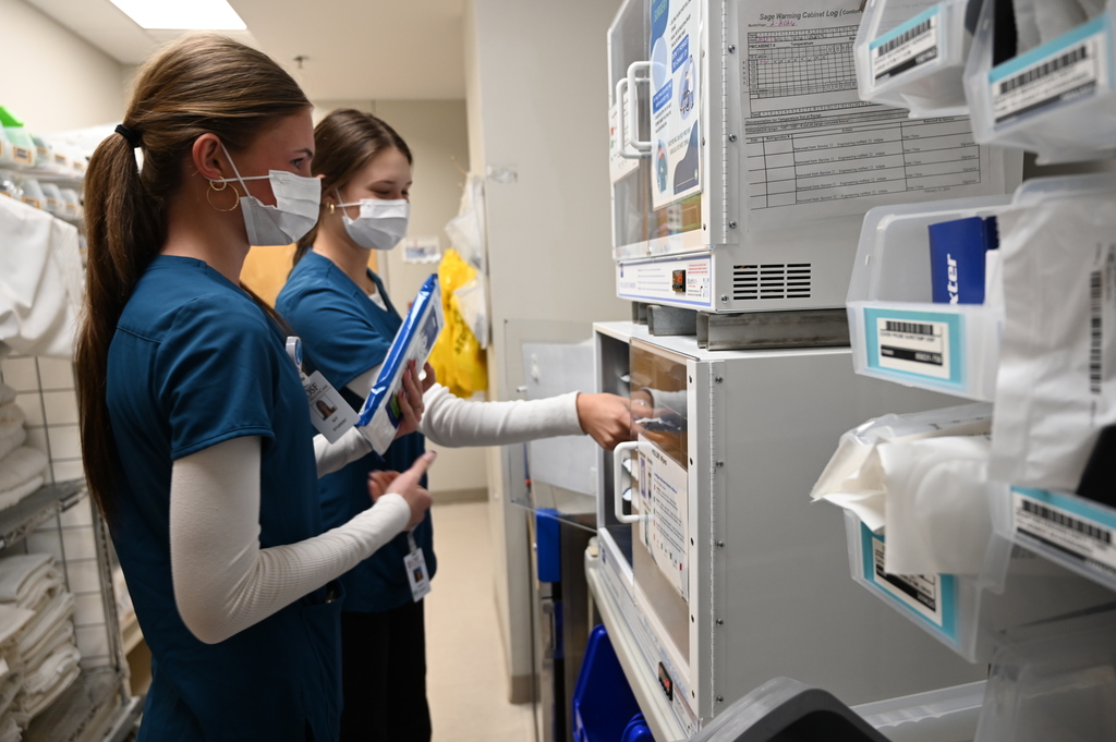 CNA Leadership students at OSF