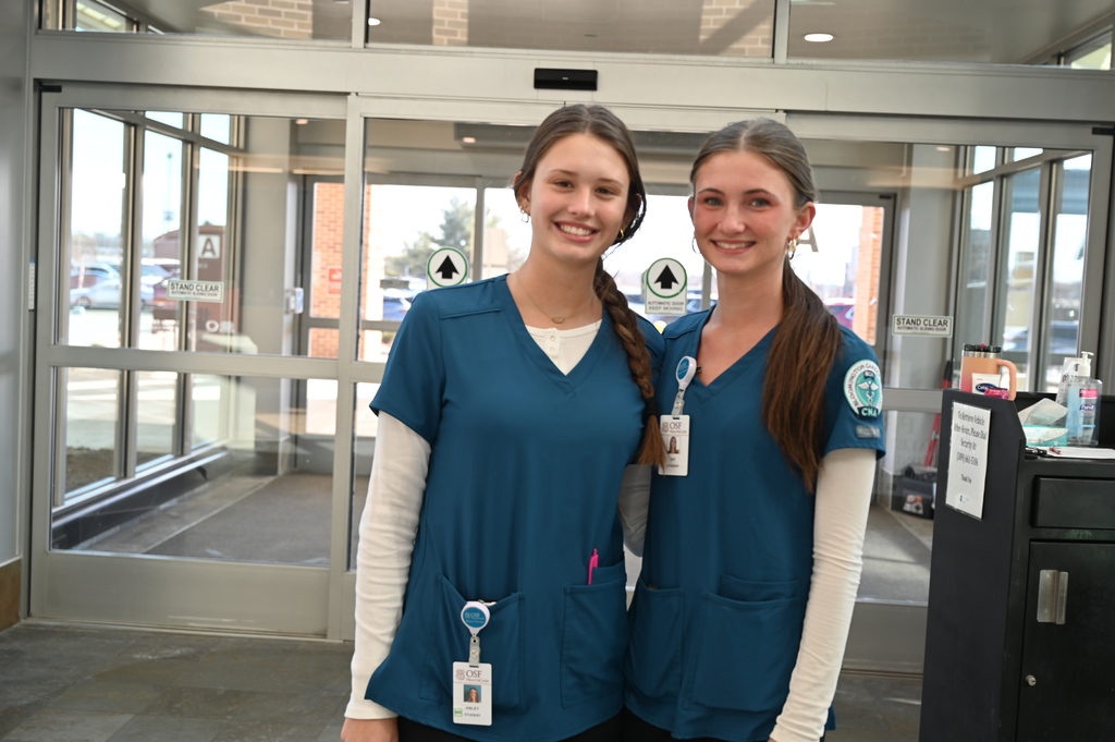 CNA Leadership students at OSF