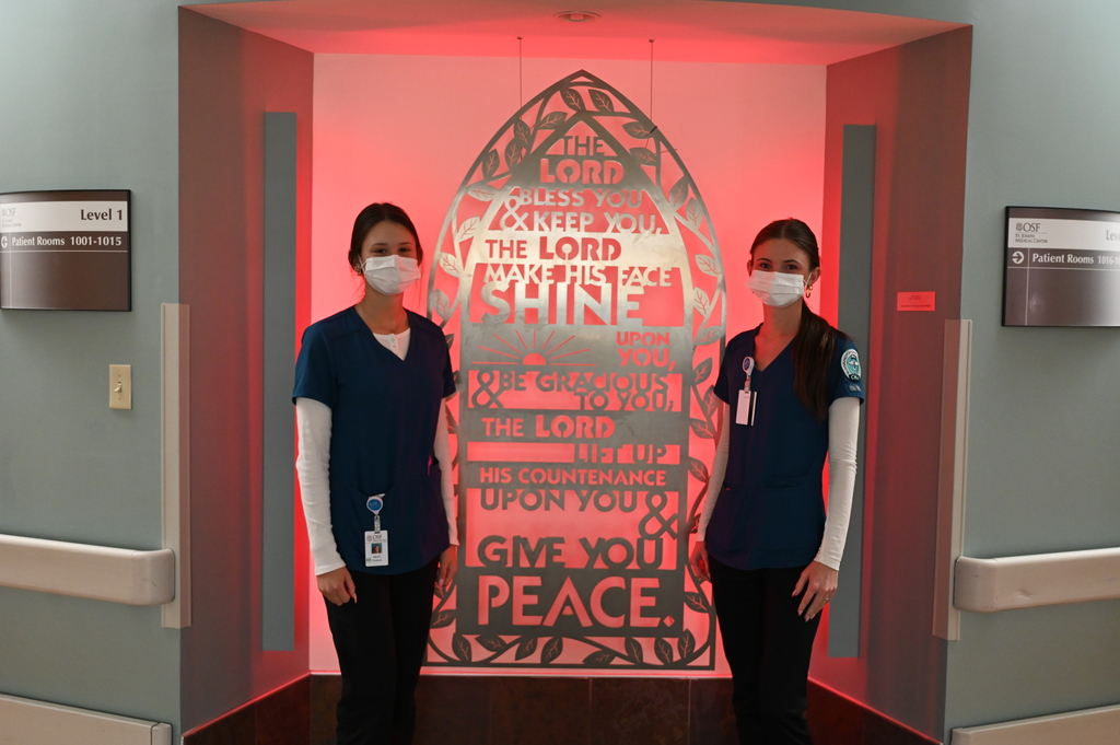 CNA Leadership students at OSF