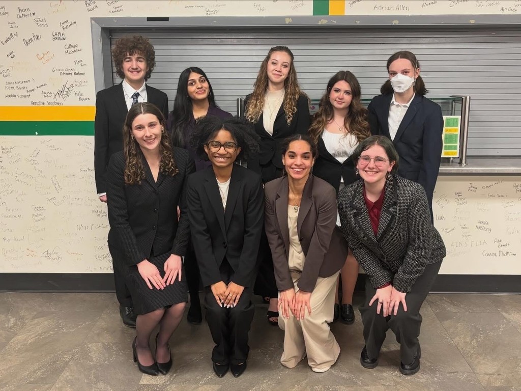 BHS speech and debate members at nationals