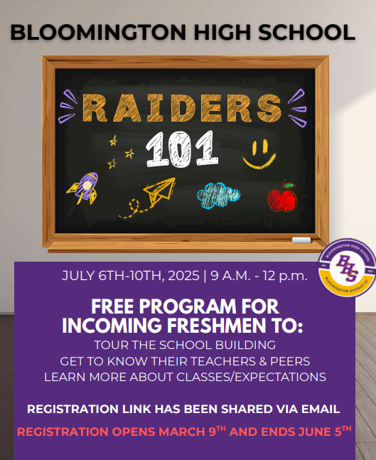 Raiders 101 flyer