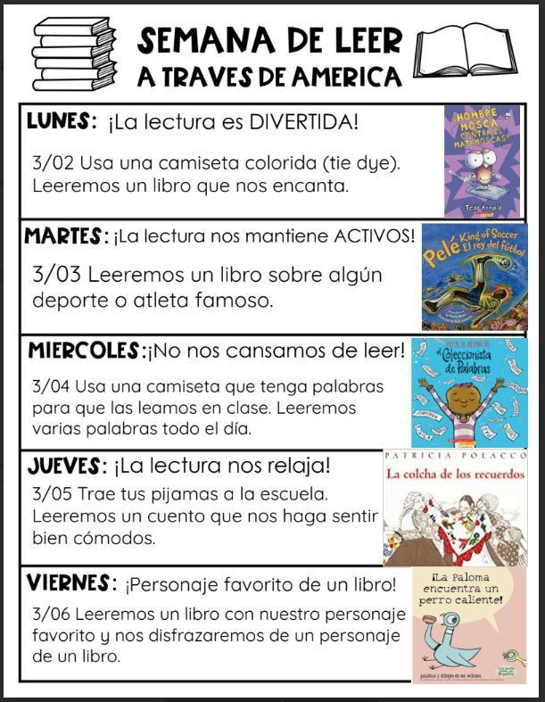 Semana de Leer a Traves de America