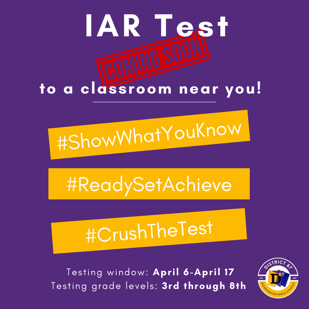IAR testing graphic