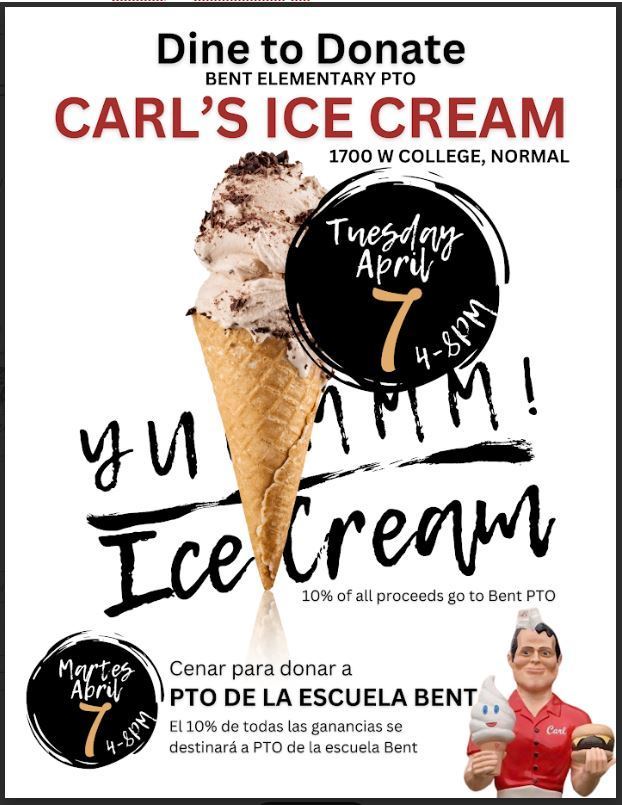 Carl's Ice Cream PTO Fundraiser