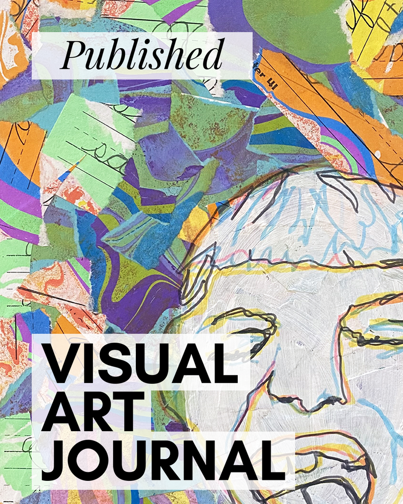 visual art journal cover