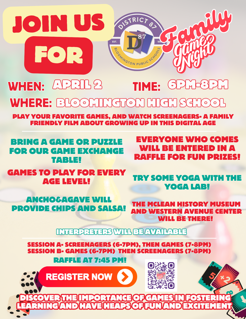 Family Game Night flyer - english