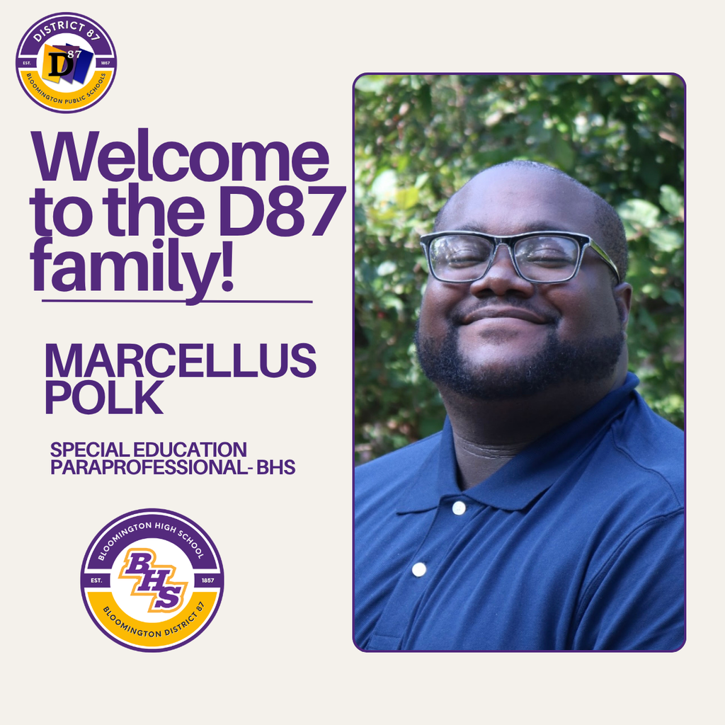 Marcellus Polk Welcome graphic