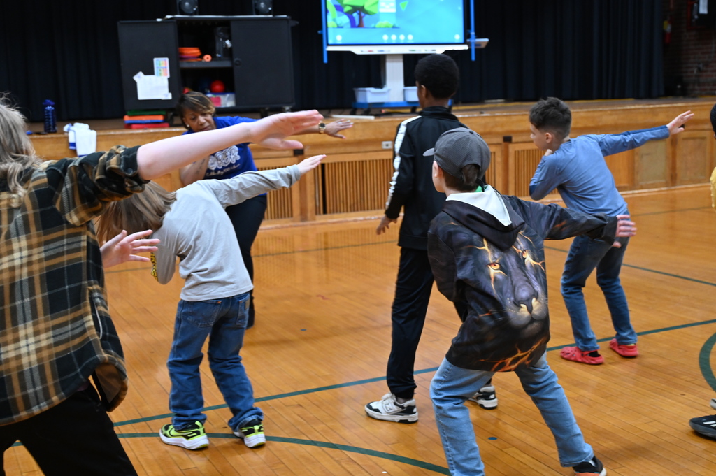 Stepping with Dr. Thomas at Sheridan