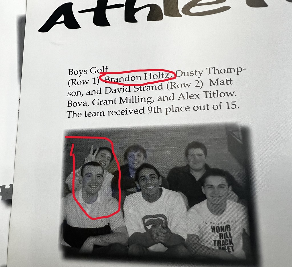 Photos of Brandon Holtz from BHS