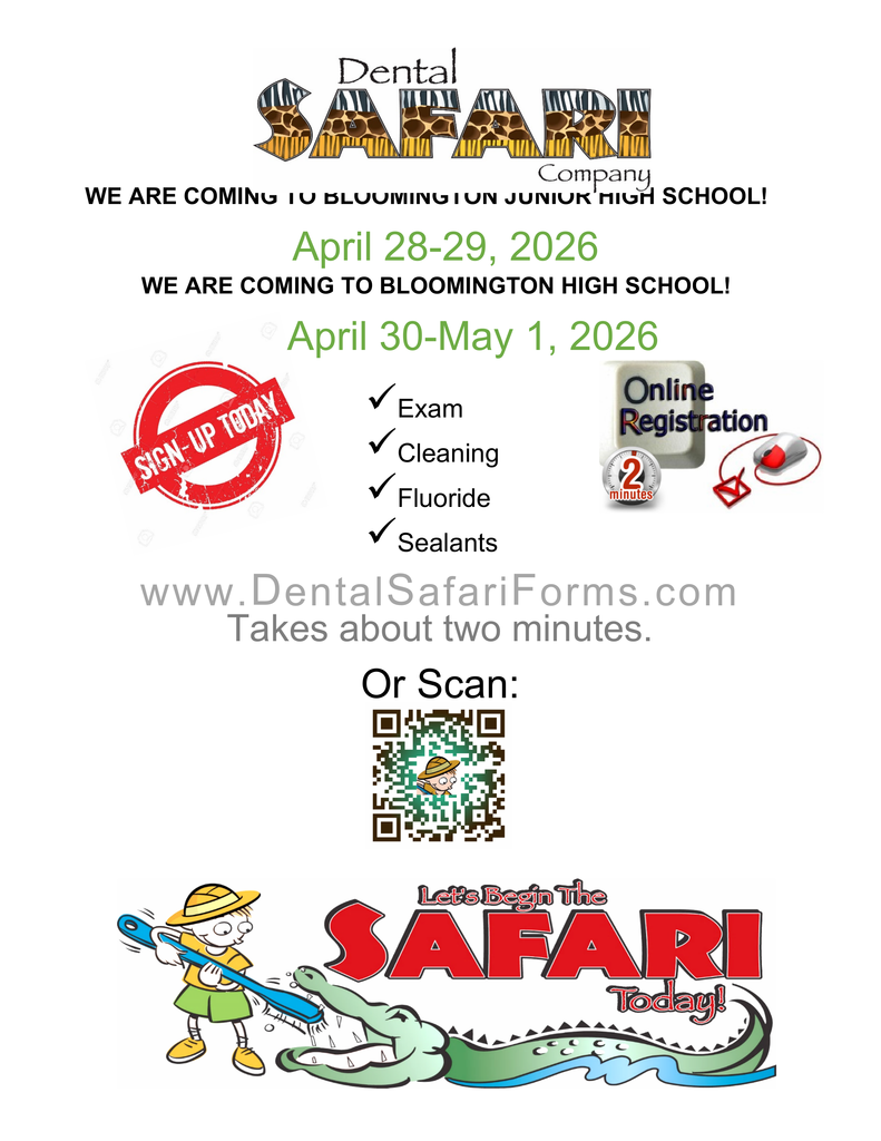 BJHS Dental Clinic flier in English