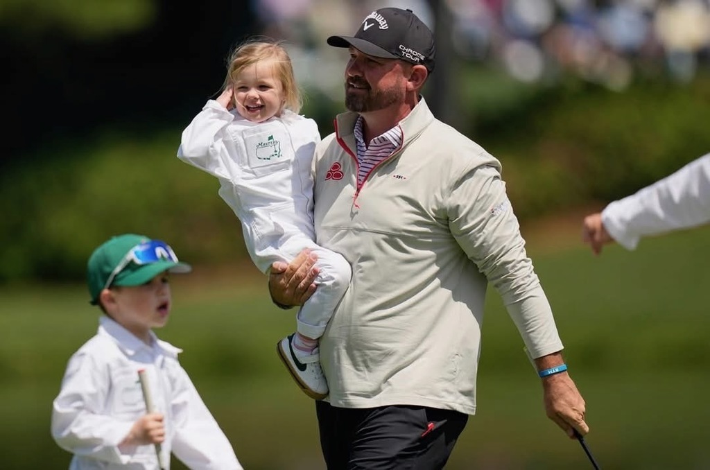 Brandon Holtz at the Masters