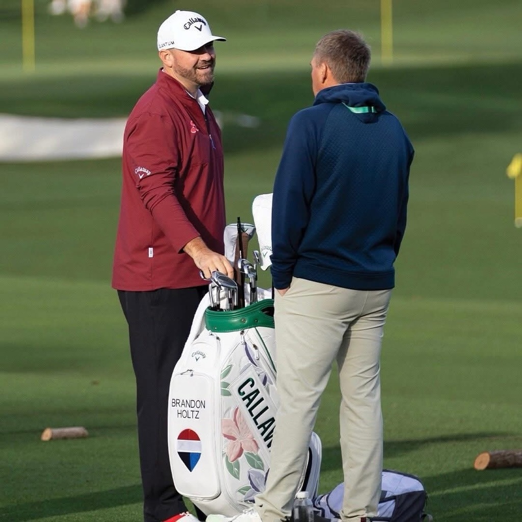 Brandon Holtz at the Masters