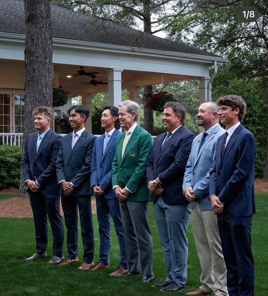 Brandon Holtz at the Masters