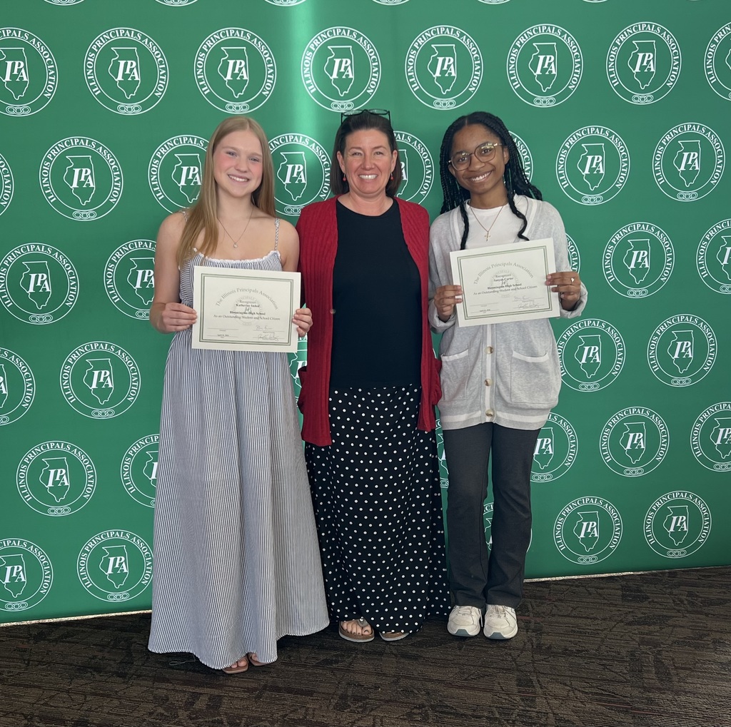 Jenny Borland with honored students.