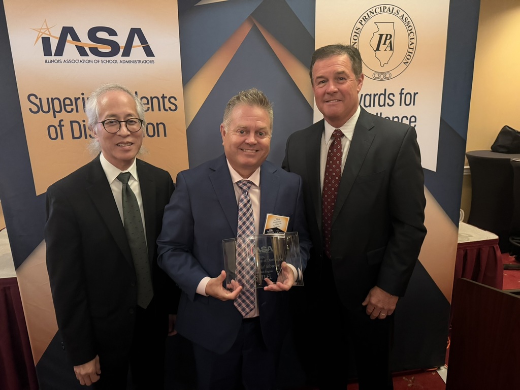 Dr. Mouser at IASA recognition