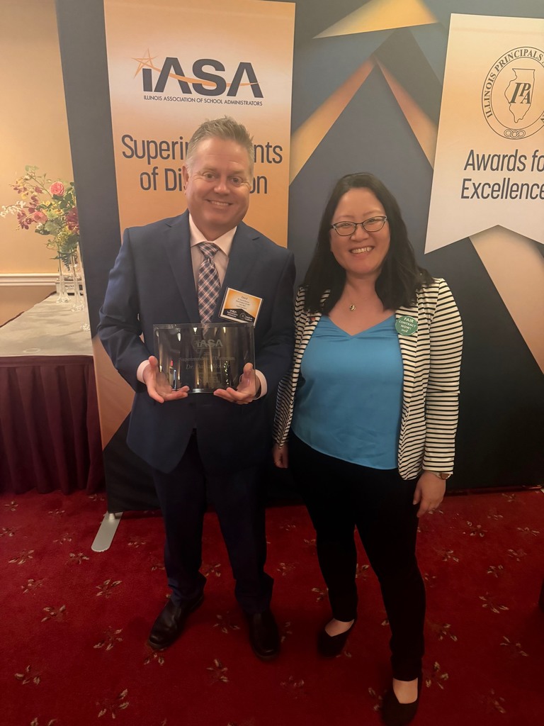 Dr. Mouser at IASA recognition