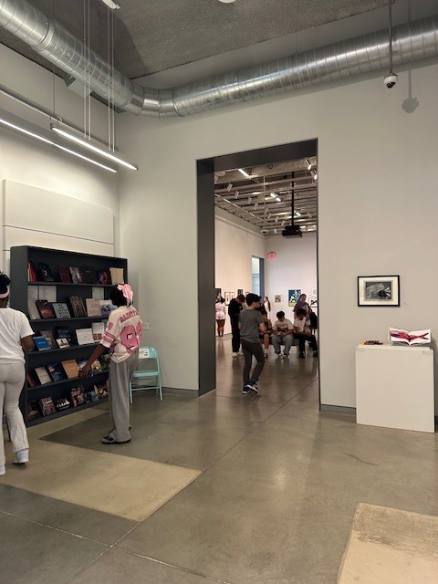 BJHS students at ISU Art Gallery