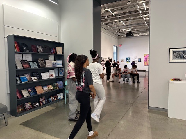 BJHS students at ISU Art Gallery