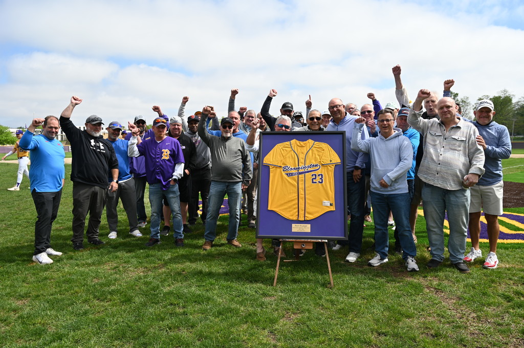 Coach Krueger at BHS baseball