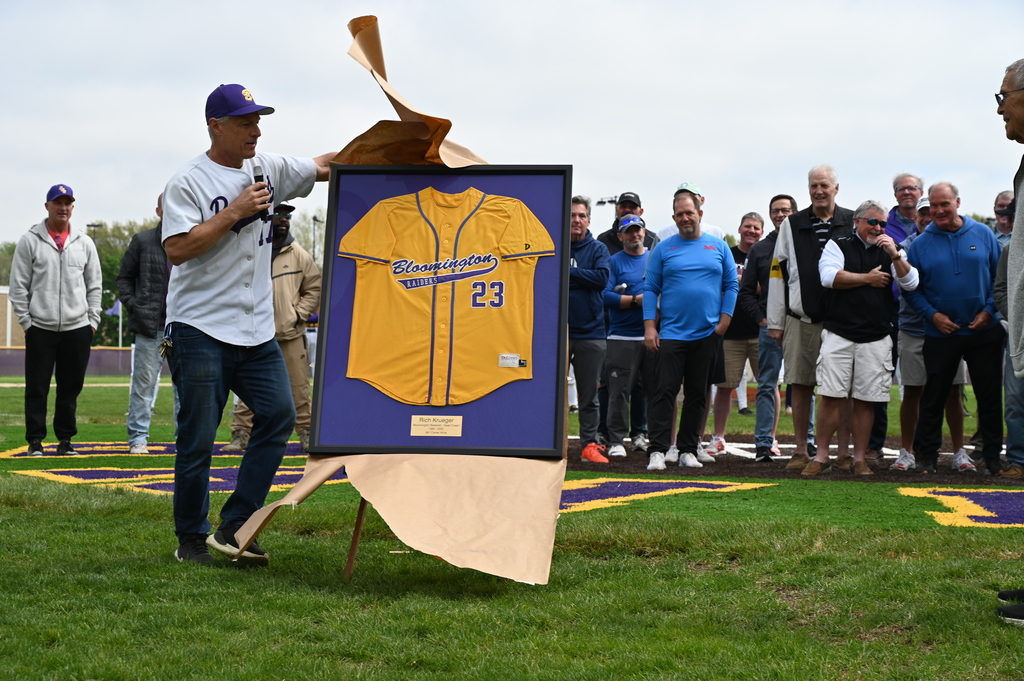 Coach Krueger at BHS baseball