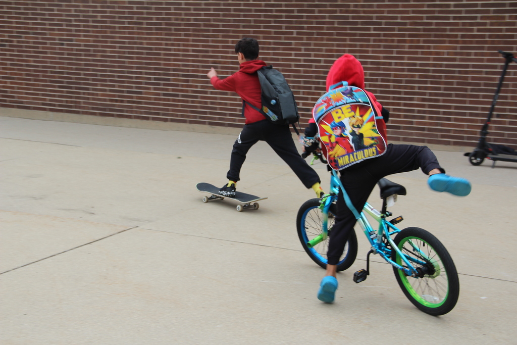 Stevenson walk and roll to school