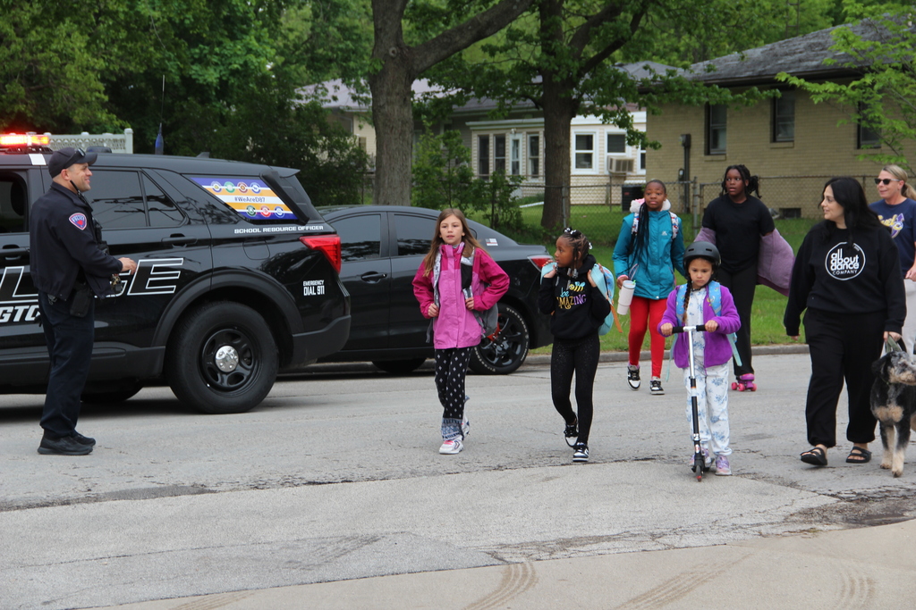 Stevenson walk and roll to school