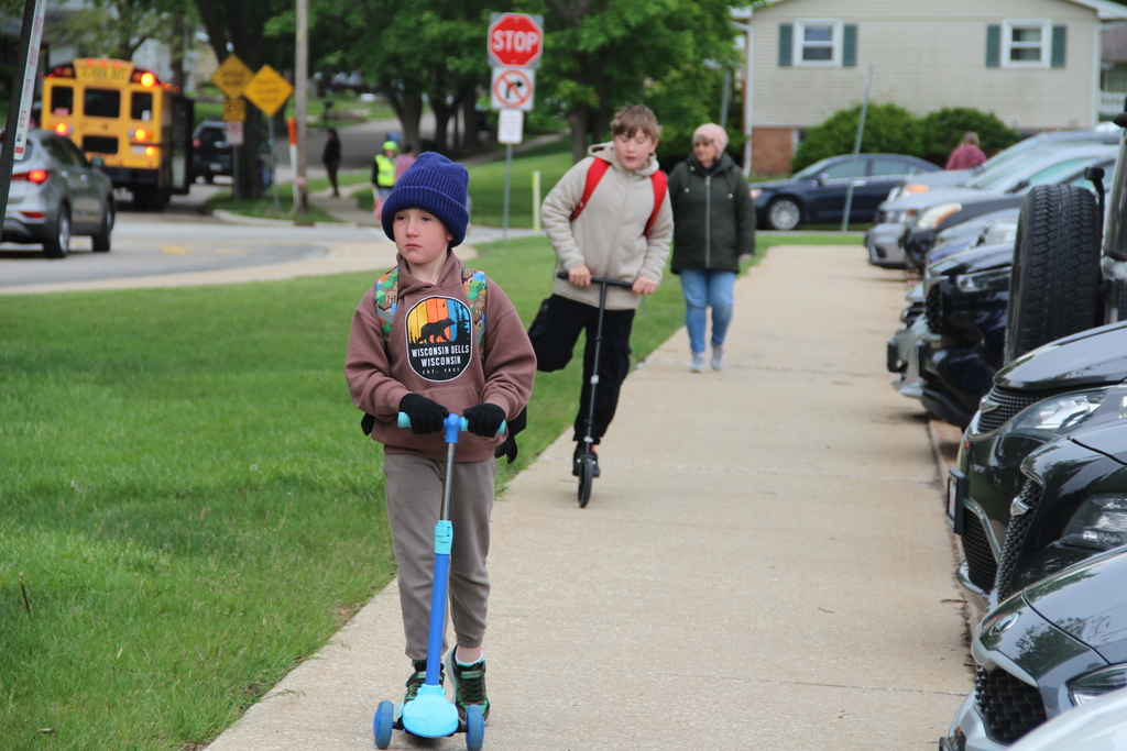 Stevenson walk and roll to school