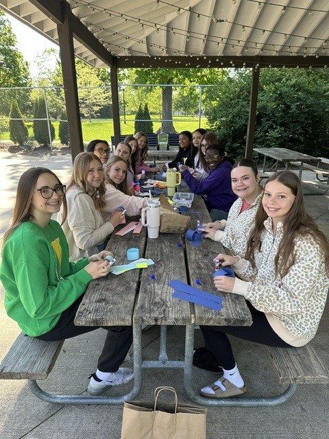 BJHS Student Council at Zoo