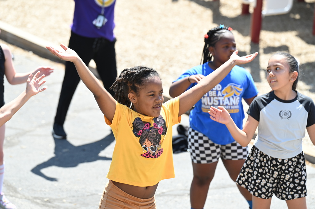 Dancing at Irving with Dr. Thomas